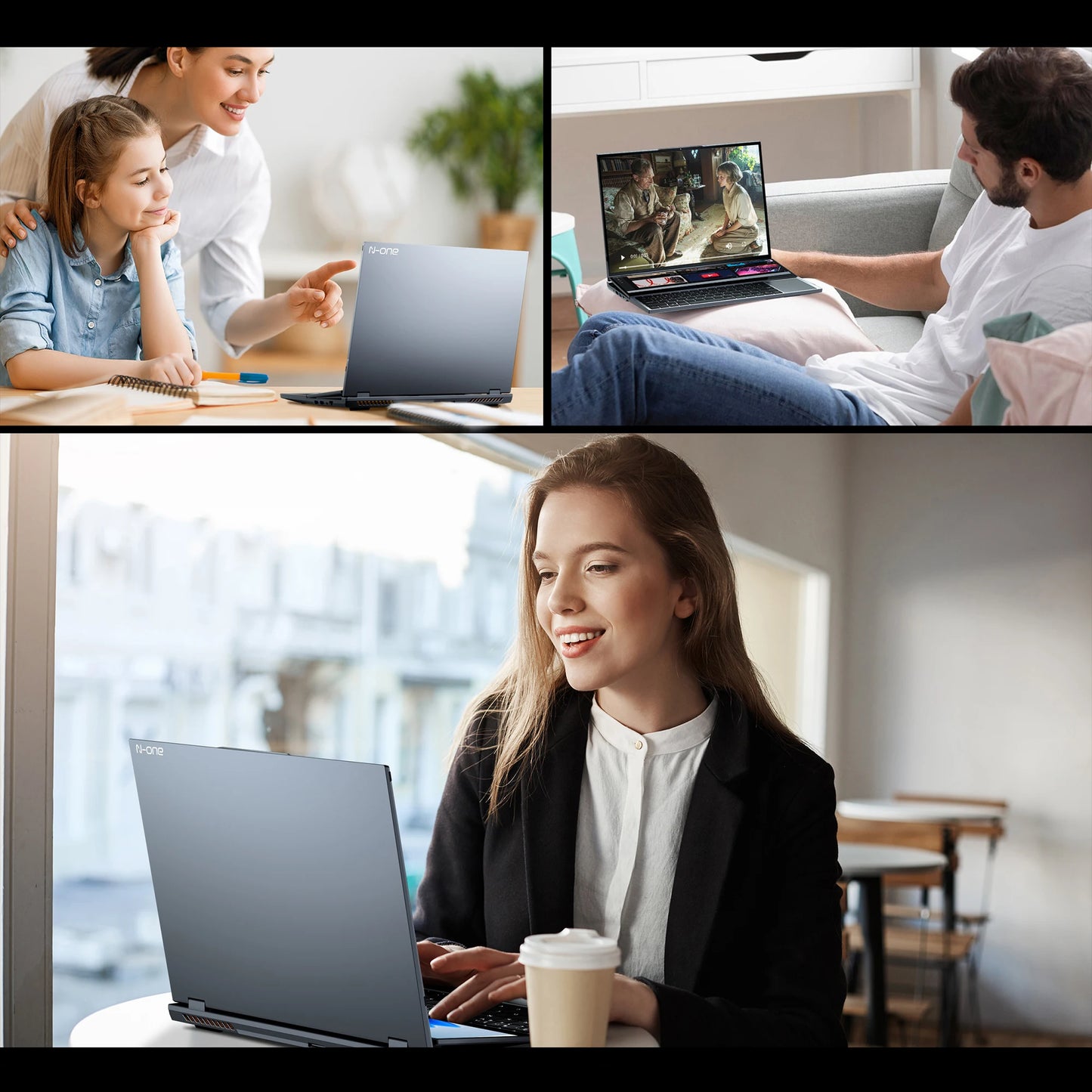 N-one NBook Fly 16+14 Inch Touch Screen Intel Xeon W-10885M Laptop 16GB+1TB SSD(Up to 5.3GHz) Gaming Computer Business Notebo