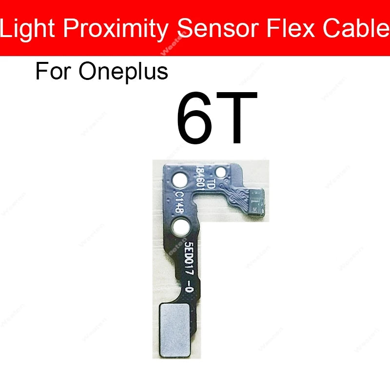 Light Proximity Sensor Ambient Flex Cable For Oneplus 1+ 3 3T 6 6T 8 8T Pro 9RT 9R 10T 10R 12 Proximity Sensing Flex Ribbon Part