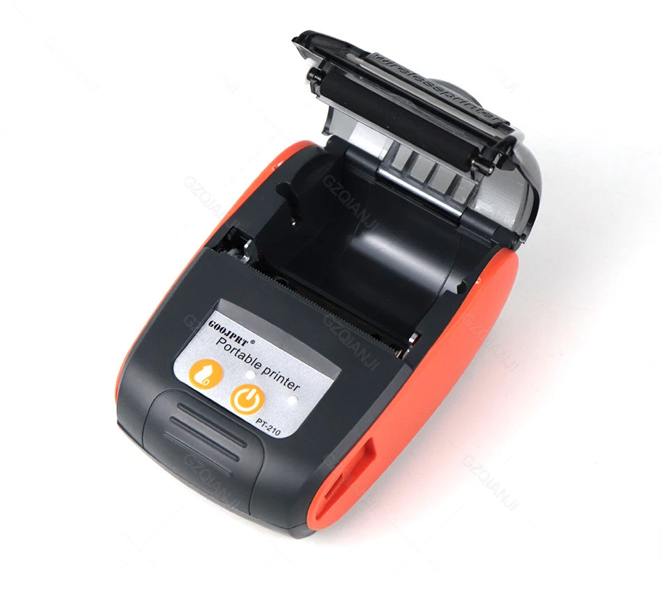 PT-210 58mm 2'' Inch Mini Portable Thermal Printer Wireless Receipt POS Maker Machine Bluetooth for Windows Android iOS Printing