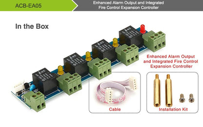 S4A Four Door Network Access Control Panel Board With Software Communication Protocol TCP/IP Board Wiegand Reader for 4 Door Use