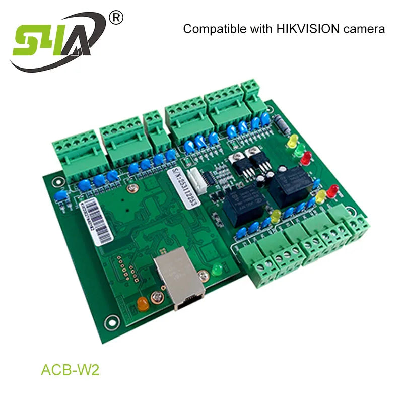 S4A Four Door Network Access Control Panel Board With Software Communication Protocol TCP/IP Board Wiegand Reader for 4 Door Use