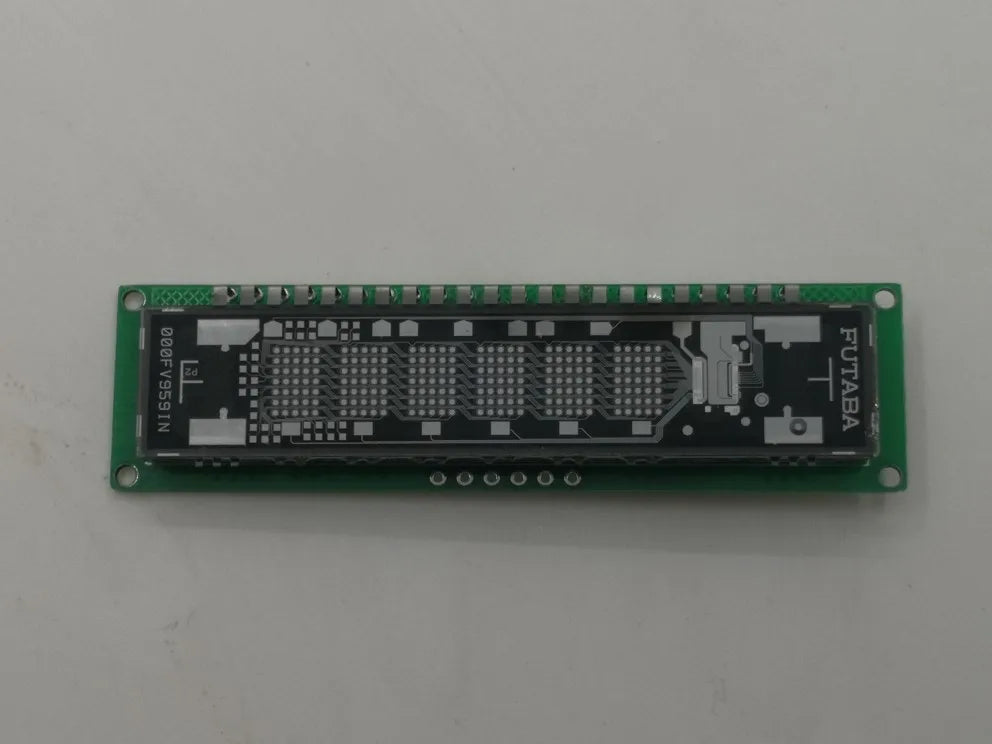 VFD Display Module, 6-bit Dot Matrix, Reverse Display Screen, Integrated Drive, Super Convenient Drive, Data Available
