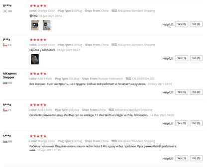 PT-210 58mm 2'' Inch Mini Portable Thermal Printer Wireless Receipt POS Maker Machine Bluetooth for Windows Android iOS Printing