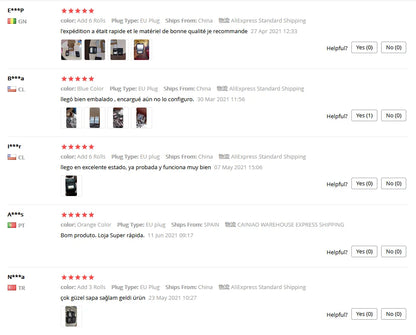 PT-210 58mm 2'' Inch Mini Portable Thermal Printer Wireless Receipt POS Maker Machine Bluetooth for Windows Android iOS Printing