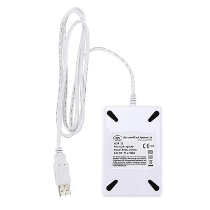 ACR122U NFC RFID Reader USB Smart Card Writer SDK M-ifare Copy Clone Software Copier Duplicator Writable S50 13.56mhz UID