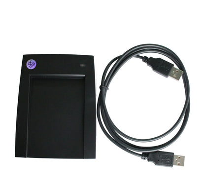 RFID EM Card 125hz IC 13.56Mhz Reader USB plug and play with output adjustable software