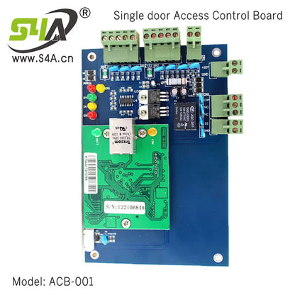 S4A Four Door Network Access Control Panel Board With Software Communication Protocol TCP/IP Board Wiegand Reader for 4 Door Use
