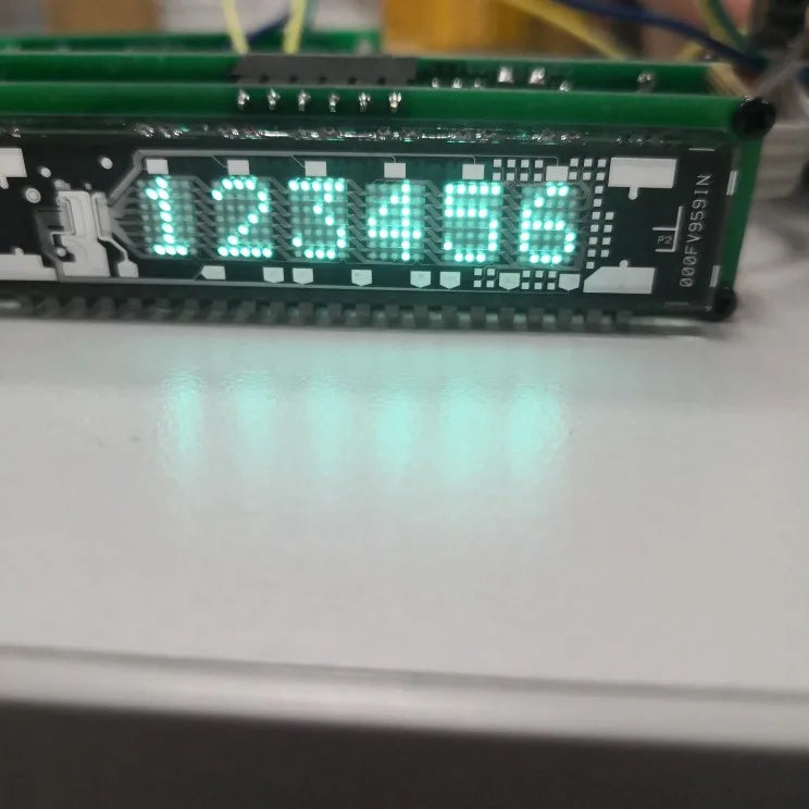 VFD Display Module, 6-bit Dot Matrix, Reverse Display Screen, Integrated Drive, Super Convenient Drive, Data Available