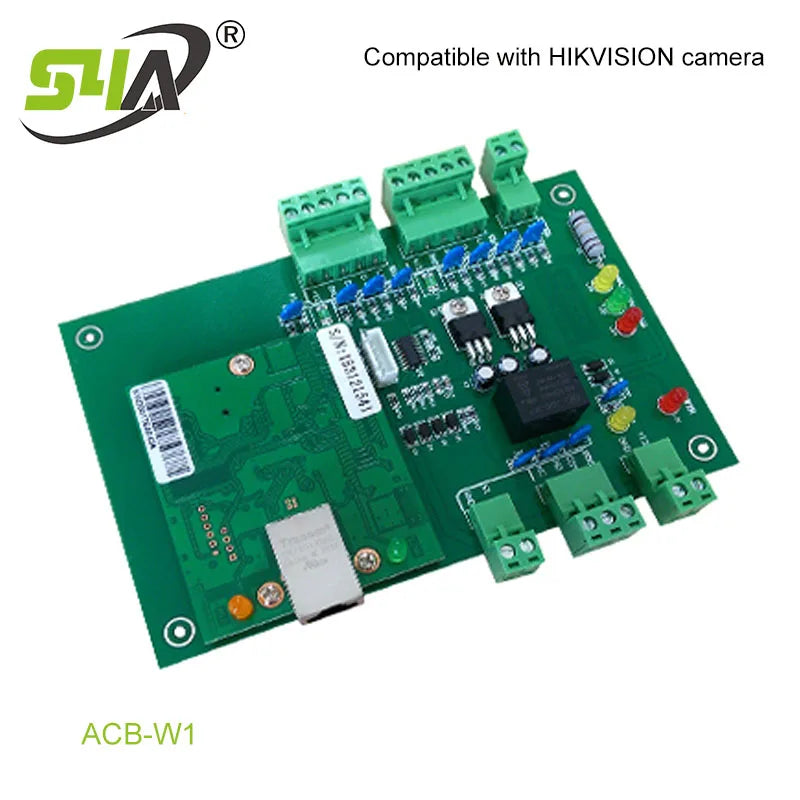 S4A Four Door Network Access Control Panel Board With Software Communication Protocol TCP/IP Board Wiegand Reader for 4 Door Use