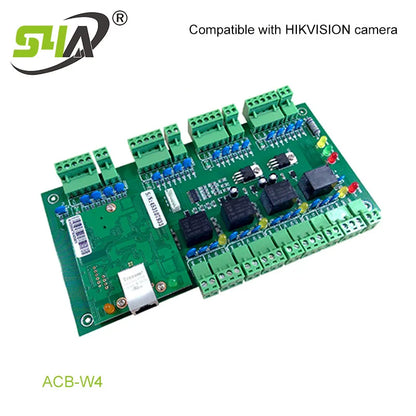 S4A Four Door Network Access Control Panel Board With Software Communication Protocol TCP/IP Board Wiegand Reader for 4 Door Use