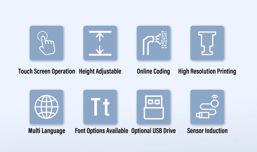 Willita Paging Coding Machine For Plastic Paper Bags Labels ID Cards Expiry Date Barcode Batch QR Online Thermal Inkjet Printers