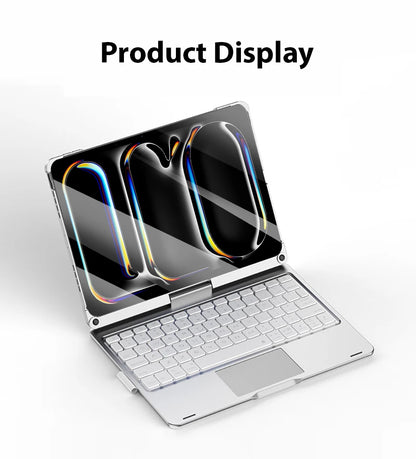 Magic Keyboard Case For Ipad Pro 13 11 12.9 2024 Mini 6 Air 5 4 M4 M2 10 9 9th 10th Generation 10.9 10.2 Funda Cover Accessories