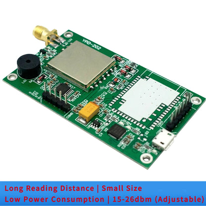 R200 Chip UHF RFID Reader Module - Long Read Range, Multi-Interface(Wifi/USB/RS232/TTL Uart) for Raspberry Pi/Arduino, Free SDK