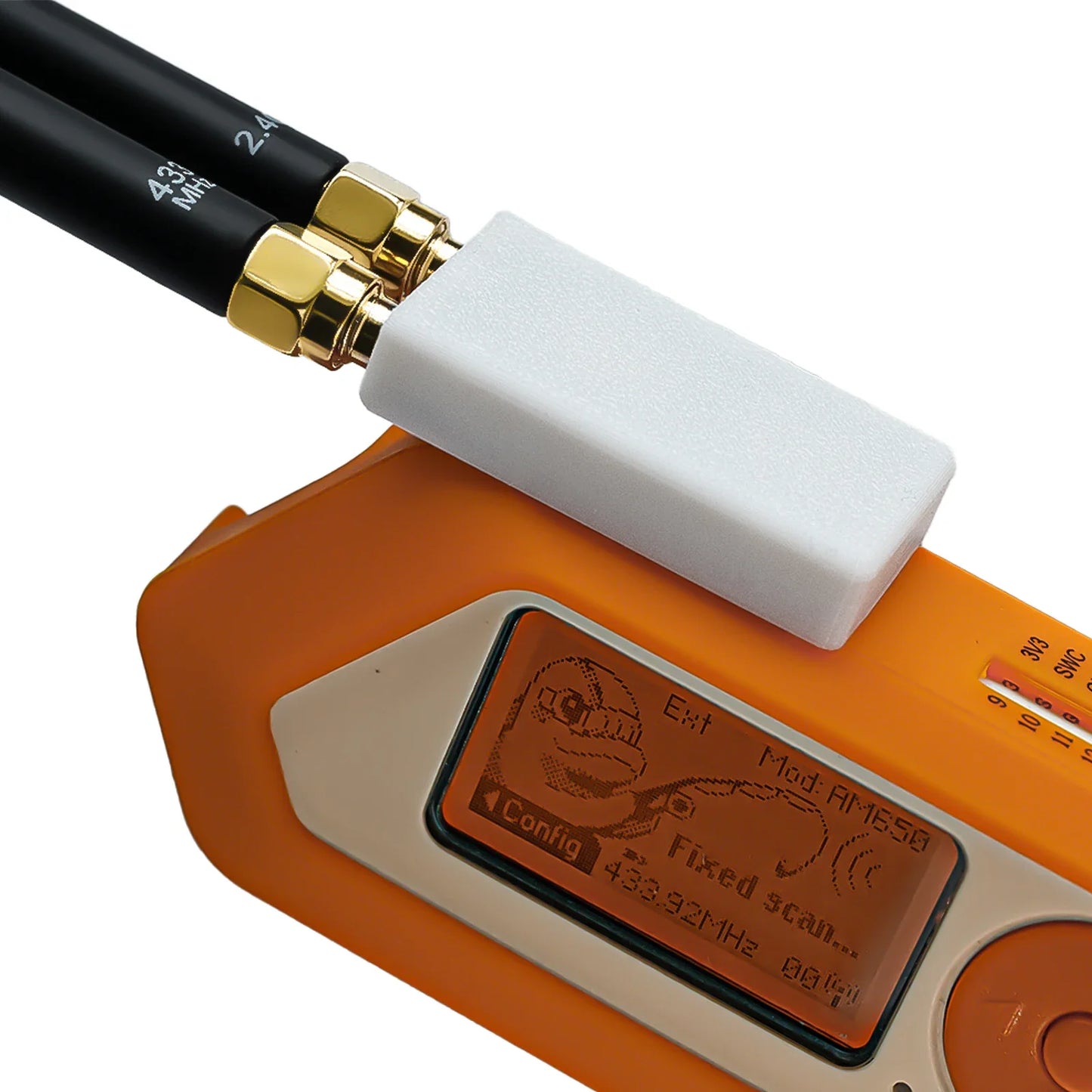 Flipper Zero 2-in-1 RF Devboard, Ultra-Compact NRF24 + CC1101 Wireless Module, 2.4GHz & 433MHz, High Performance, Auto-Switch, P