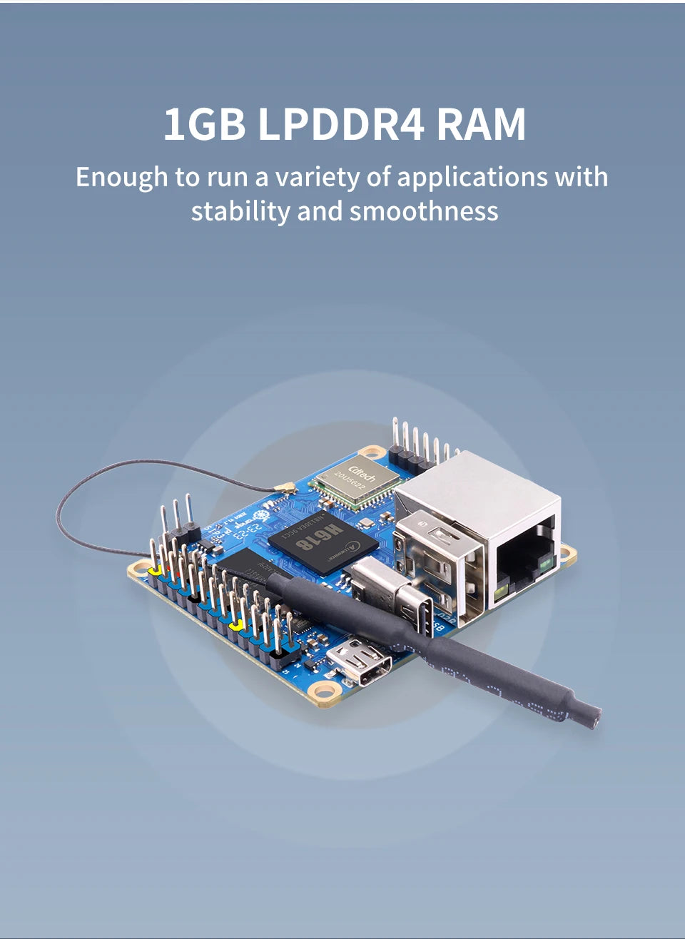 Orange Pi Zero 3 Development Board 1GB Ram