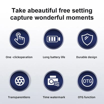 0.96''Mini 1080P Digtal Camera with Small Screen Bodycam Compact Portable Retro Kids Camcorder Video Recorder Support TF Card