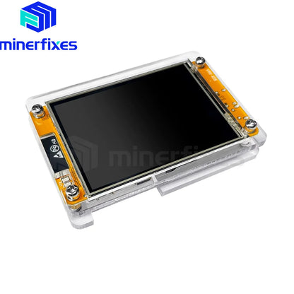 New nerdminer v3 2.8-inch 350kh/s or 1000kh/s BTC Solo Lottery mining Crypto miners Bitcoin Miner Solo Mining Machine nmminer