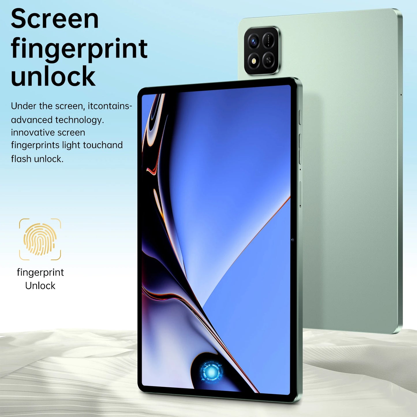 2025 New Original Tablet Pad 7 Pro Snapdragon 10.1inch High-Definition Screen Global 10000mAh 5G Dual Card WiFi Tablet