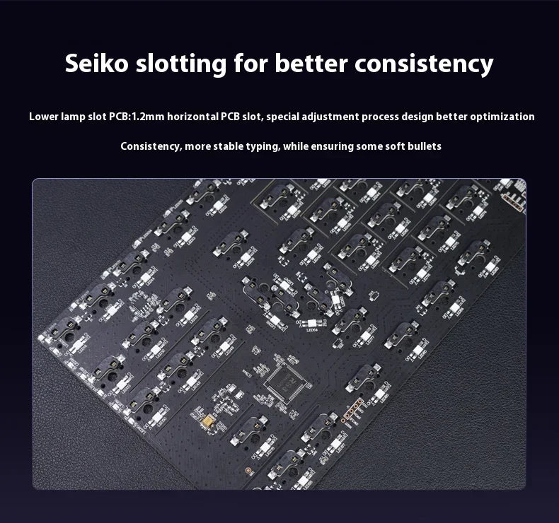 Riccks RS8 V2 Wireless Gaming Mechanical Keyboard Bluetooth 2.4G Wired 8000mAh RGB Hotswap Support QMK-VIA Keyboard for pc Gamer