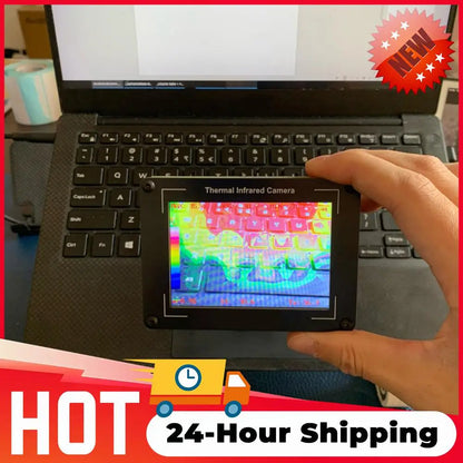 3.5 Inch Thermal Infrared Camera -40-450℃ Measurement 32x24 Pixel Thermal Imaging Camera Infrared Thermal Imager for Electrical