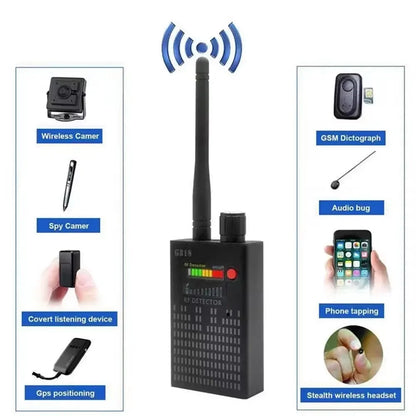 Super Sensitive Audio Bug Detector Camera Detector GSM GPS Full Range RF Bug Tracker Detectors Anti Spy Gadgets G618W G618 G318
