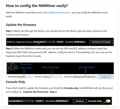 Bitcoin Solo Lottery NMMiner Hashrate 412KH/s Lucky Miner for computer nerd 2.8 inch Smart Display Crypto ESP32-2432S028R DROOM
