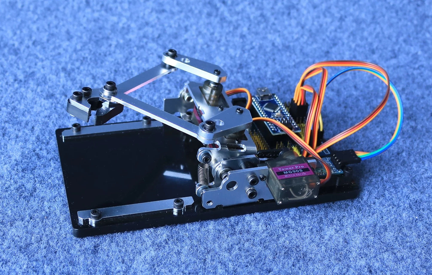 Arduino Drawing Board Robotic Arm,diy Drawing Robot,programming Learning Kit for University and High School Students,APP Control