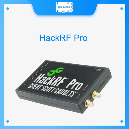 HackRF Pro - Open Source SDR Platform, 100kHz-6GHz, Full Duplex, Portable RF Analyzer