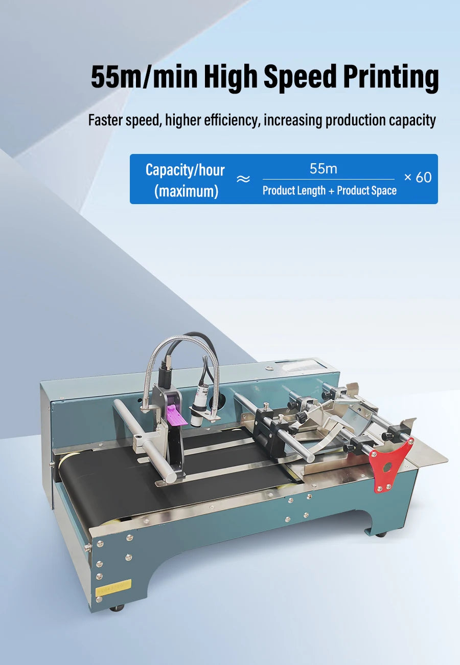 Willita Paging Coding Machine For Plastic Paper Bags Labels ID Cards Expiry Date Barcode Batch QR Online Thermal Inkjet Printers
