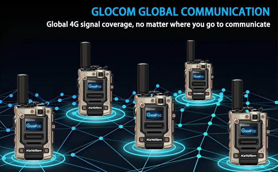 KaYoTom M08 Global Walkie Talkie & 4G POC Radio - Unlimited Range