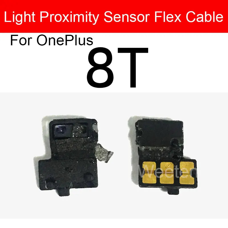Light Proximity Sensor Ambient Flex Cable For Oneplus 1+ 3 3T 6 6T 8 8T Pro 9RT 9R 10T 10R 12 Proximity Sensing Flex Ribbon Part