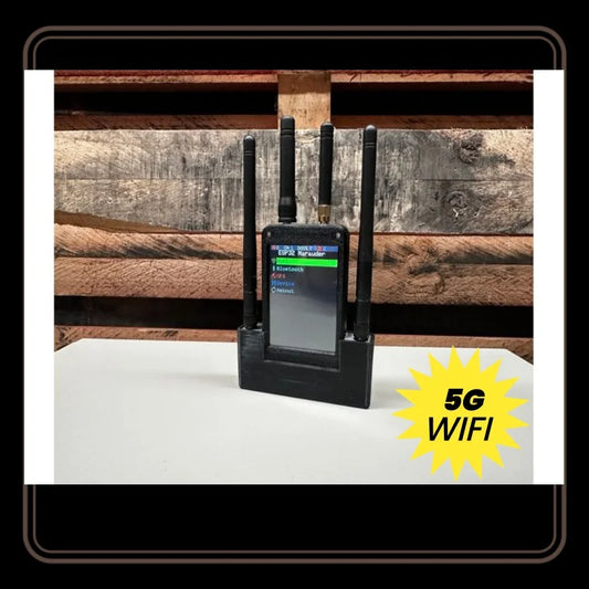 Flipper Zero Dual Touch 4IN1 5G WiFi-ESP32-C5,Marauder, working with Flipper, 5G deauthenticaltion, subghz, GPS, onboard battery