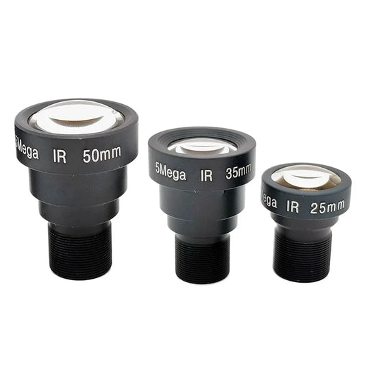 ABGZ-HD 5MP M12 Long Focal-Length CCTV Camera Lens 5 Megapixel Lens For AHD Analog IP Security Camera