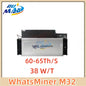 MicroBT WhatsMiner M32 60-65TH/s Bitcoin ASIC Miner 3348W High Efficiency SHA256 Crypto Mining Machine with PSU Fast shipping
