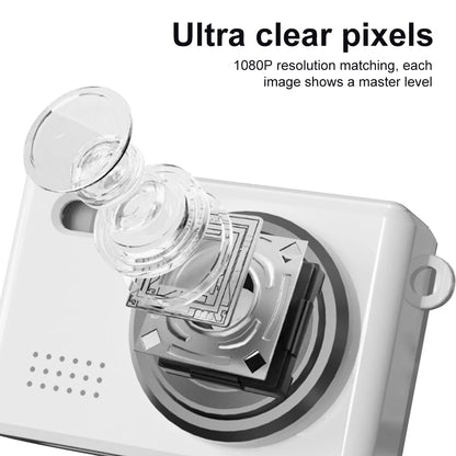 0.96''Mini 1080P Digtal Camera with Small Screen Bodycam Compact Portable Retro Kids Camcorder Video Recorder Support TF Card