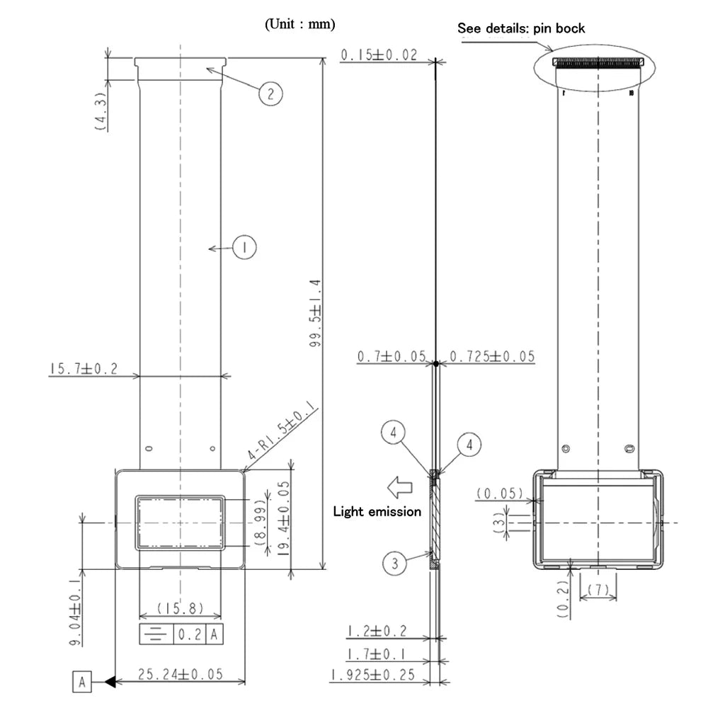 0.71 Inch OLED Display Module Viewfinder for Smart Glasses Helmets 3D VR AR EVF 1920*1080 HDMI LCD Screen Module View Finder