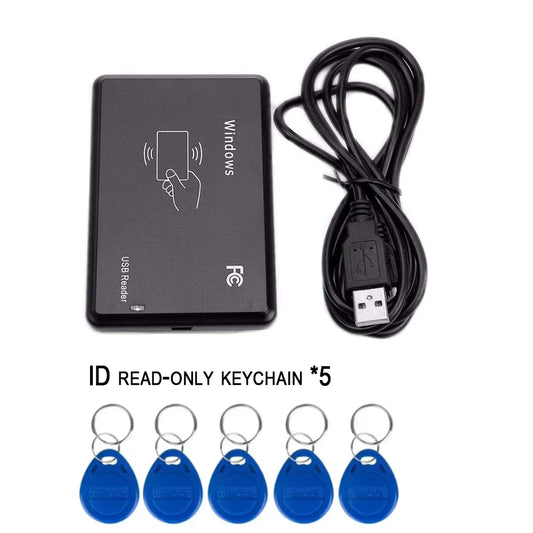 Rfid 125KHz 13.56MHz ID IC Dual Frequency Smart RFID Card Reader Nfc Card Encrypted Programmer Reader With USB Interface