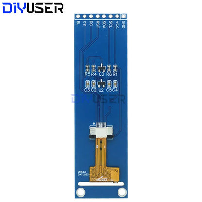 DIYUSER 2.25-inch TFT LCD ST7789 small screen 76*284 module LCD full view SPI color screen