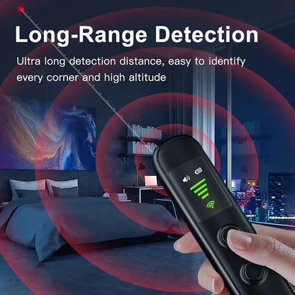 Hidden Camera Detector Anti Spy Gadget Professional Hunter Wireless Signal Car GPS Infrared Search Wiretapping Bug Mini Devices