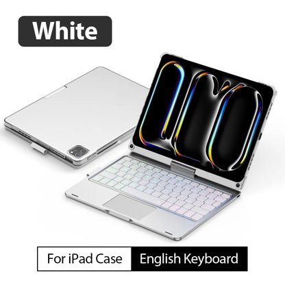 Magic Keyboard Case For Ipad Pro 13 11 12.9 2024 Mini 6 Air 5 4 M4 M2 10 9 9th 10th Generation 10.9 10.2 Funda Cover Accessories