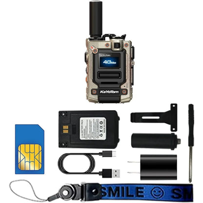 KaYoTom M08 Global Walkie Talkie & 4G POC Radio - Unlimited Range