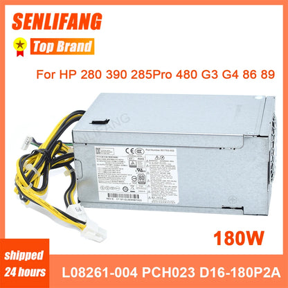 New 180W PSU L08261-002 PCH023 D16-180P1B 901763-002 PA-1181-6HY PCG004 For ProDesk 400 G5 280 G4 600 800 G3 Power Supply