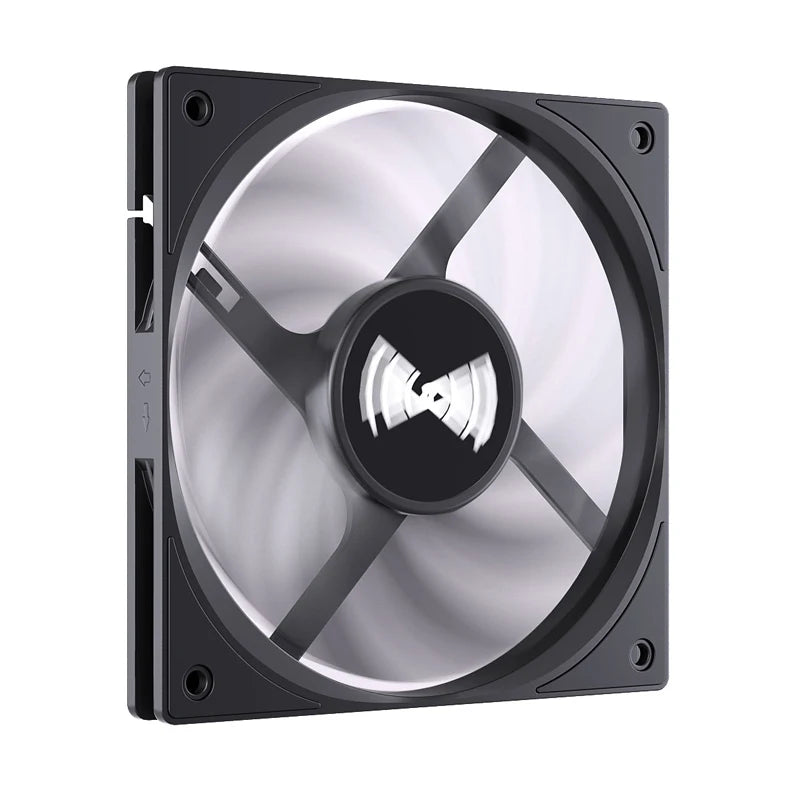 TEUCER UT-12015 PC Fan 120x120x15mm Slim FDB Bearing Case Fan with PWM Sharing Technology (PST), Quiet Motor, 800–2400 RPM