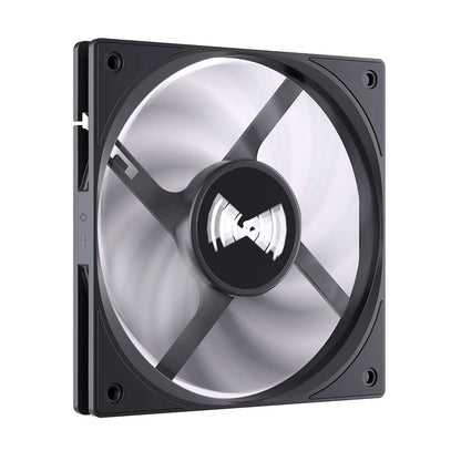 TEUCER UT-12015 PC Fan 120x120x15mm Slim FDB Bearing Case Fan with PWM Sharing Technology (PST), Quiet Motor, 800–2400 RPM