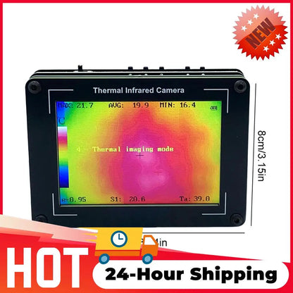 3.5 Inch Thermal Infrared Camera -40-450℃ Measurement 32x24 Pixel Thermal Imaging Camera Infrared Thermal Imager for Electrical
