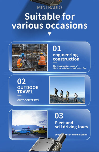 KaYoTom M08 Global Walkie Talkie & 4G POC Radio - Unlimited Range