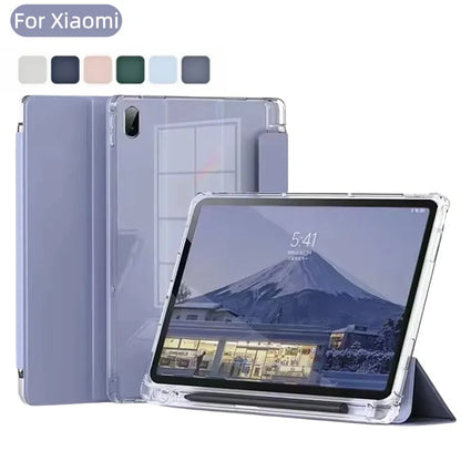 For Xiaomi Pad 7 Case 2024 11.2inch Smart Magnetic Tablet Cover Funda For Xiaomi Pad 7 Pro 11.2" With Pencil Holder Case