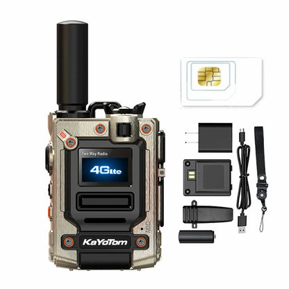 KaYoTom M08 Global Walkie Talkie & 4G POC Radio - Unlimited Range