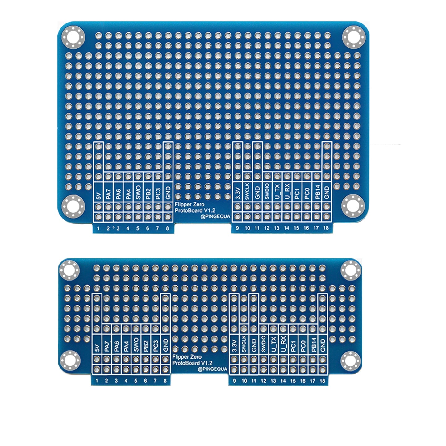 Flipper Zero Prototyping Boards Kit with Header Pins and Jumper Wires, DIY Development Breadboard Modules Accessories