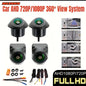 Car Camera, 360° Surround Bird View, Four Way Left/Right/Front/Rear View, AHD 1080P/720P, Universally Applicable